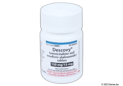 Descovy, 120 MG - 15 MG Tablets